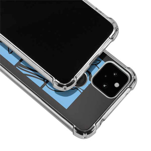 Disney Aladdin Genie Faces Grid Google Pixel 5 Clear Case
